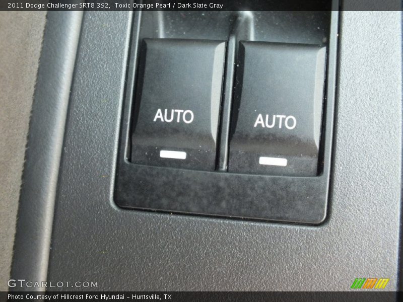 Controls of 2011 Challenger SRT8 392