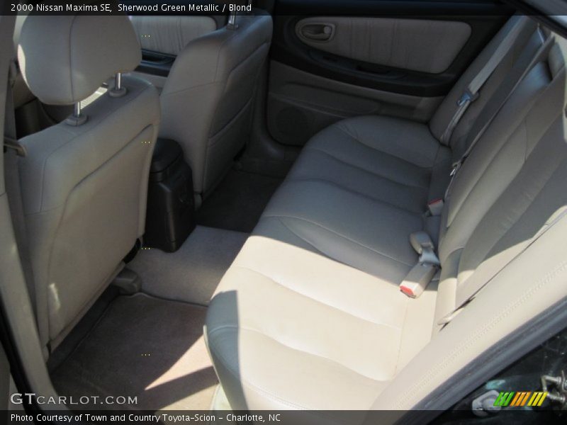Sherwood Green Metallic / Blond 2000 Nissan Maxima SE