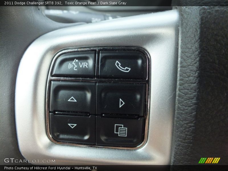 Controls of 2011 Challenger SRT8 392