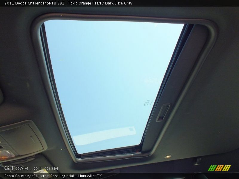 Sunroof of 2011 Challenger SRT8 392