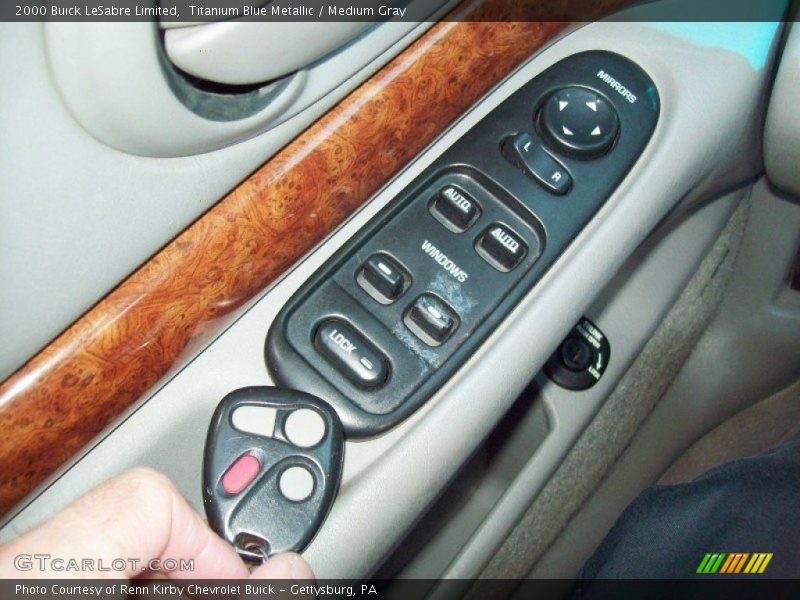 Titanium Blue Metallic / Medium Gray 2000 Buick LeSabre Limited