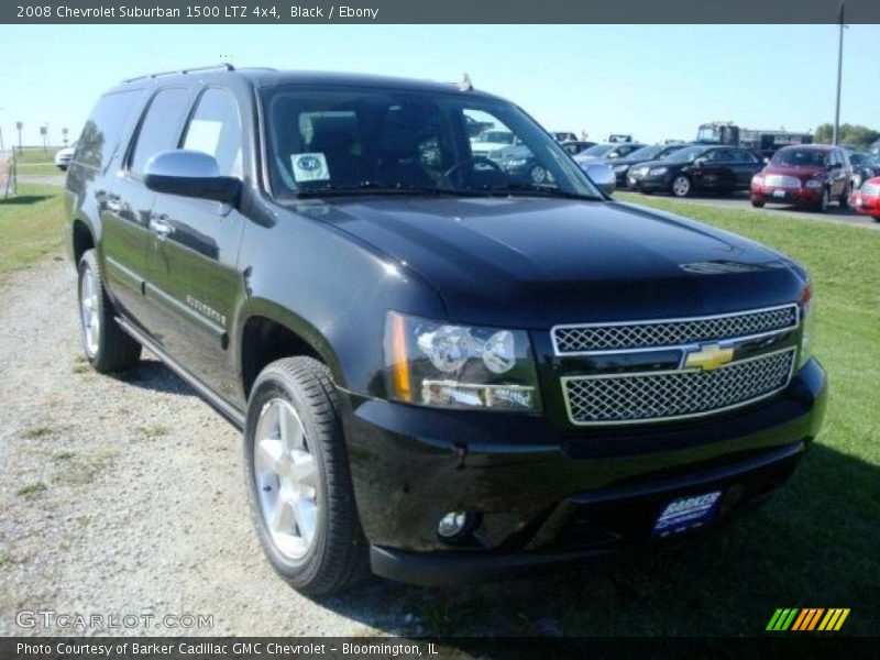 Black / Ebony 2008 Chevrolet Suburban 1500 LTZ 4x4