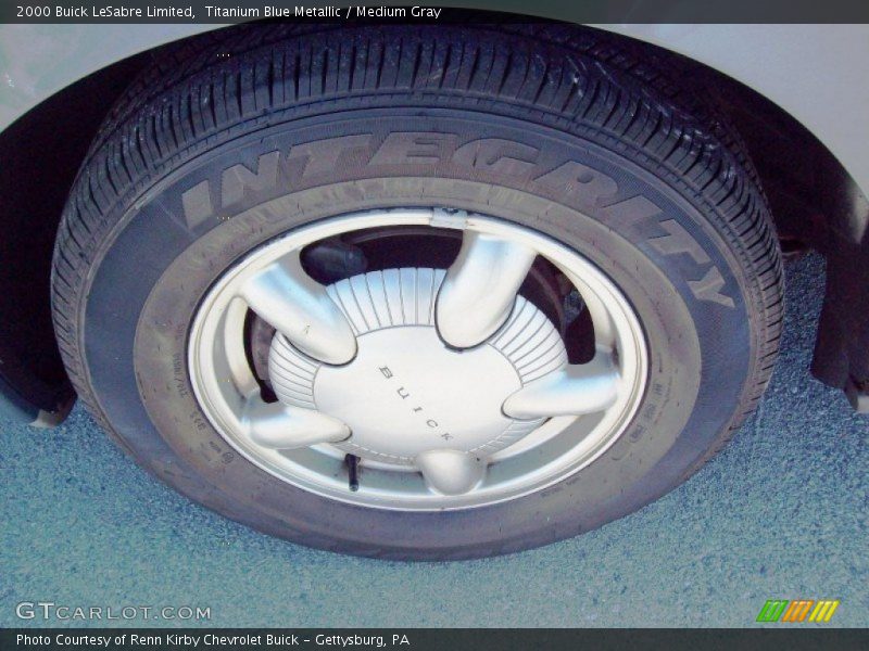 Titanium Blue Metallic / Medium Gray 2000 Buick LeSabre Limited