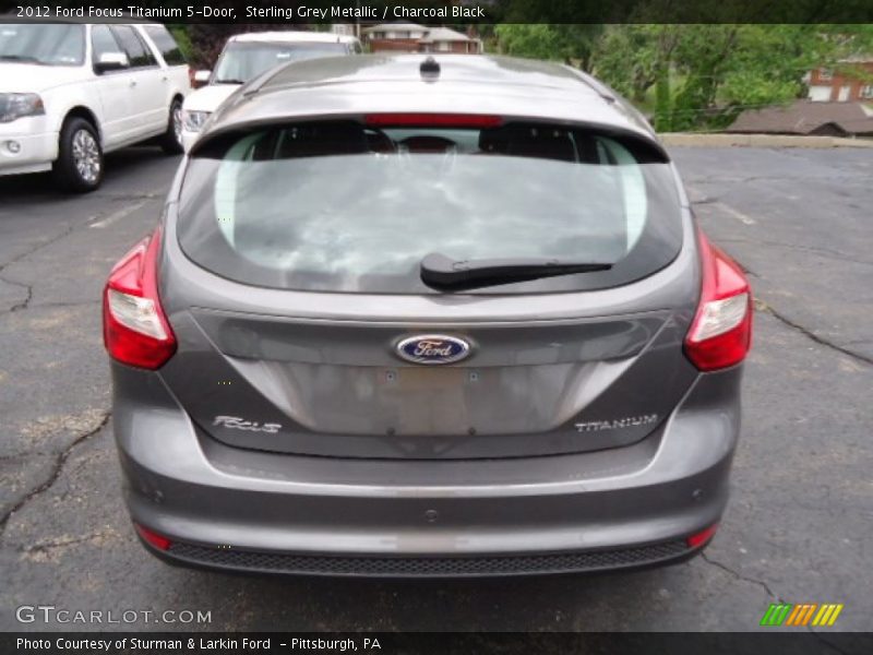 Sterling Grey Metallic / Charcoal Black 2012 Ford Focus Titanium 5-Door