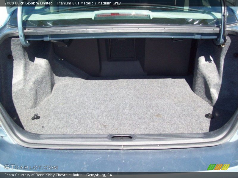 Titanium Blue Metallic / Medium Gray 2000 Buick LeSabre Limited