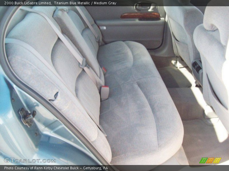 Titanium Blue Metallic / Medium Gray 2000 Buick LeSabre Limited