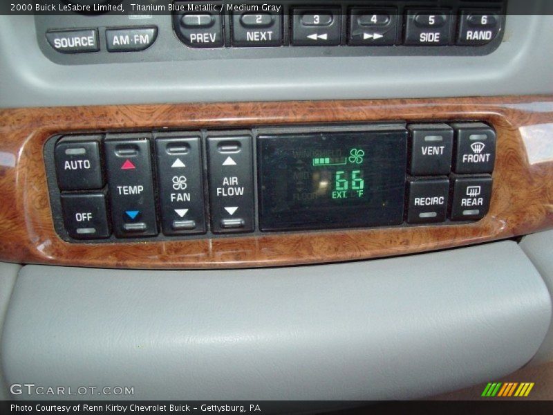 Titanium Blue Metallic / Medium Gray 2000 Buick LeSabre Limited