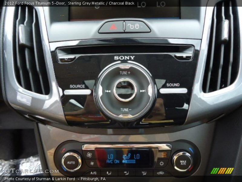 Controls of 2012 Focus Titanium 5-Door