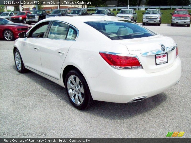 White Diamond Tricoat / Cashmere 2012 Buick LaCrosse FWD
