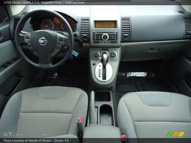 Dashboard of 2008 Sentra 2.0 S