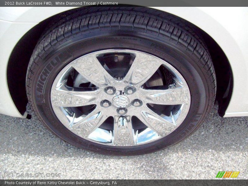 White Diamond Tricoat / Cashmere 2012 Buick LaCrosse FWD