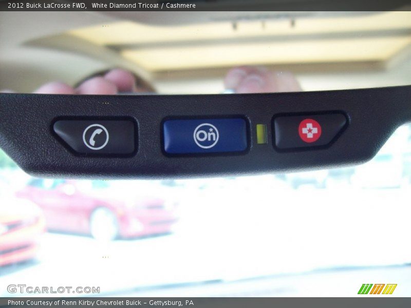 White Diamond Tricoat / Cashmere 2012 Buick LaCrosse FWD