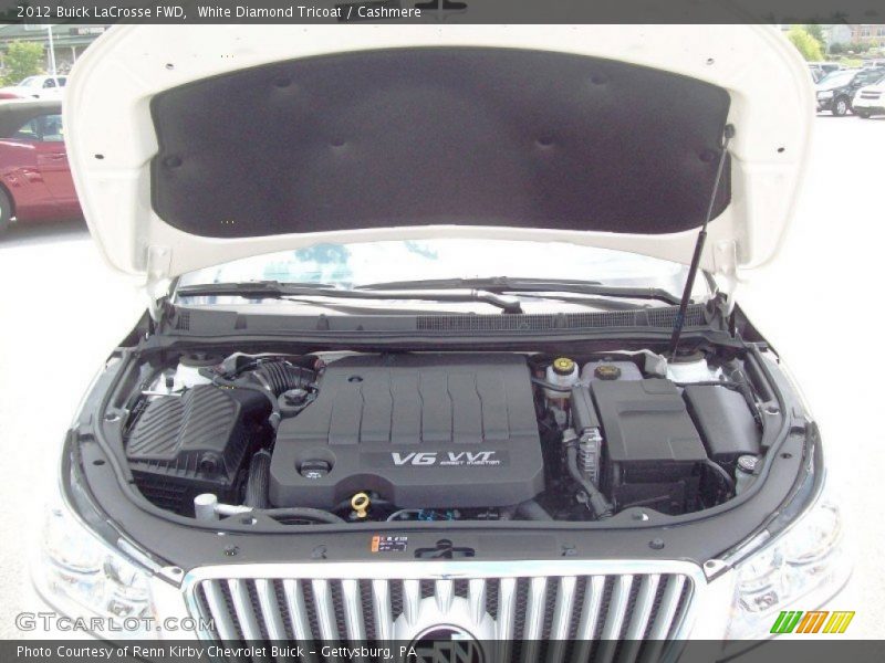 White Diamond Tricoat / Cashmere 2012 Buick LaCrosse FWD