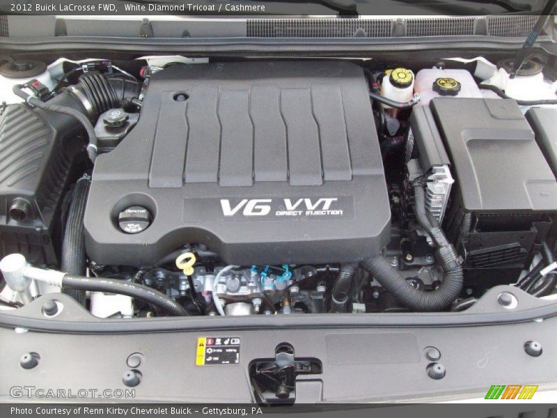 White Diamond Tricoat / Cashmere 2012 Buick LaCrosse FWD