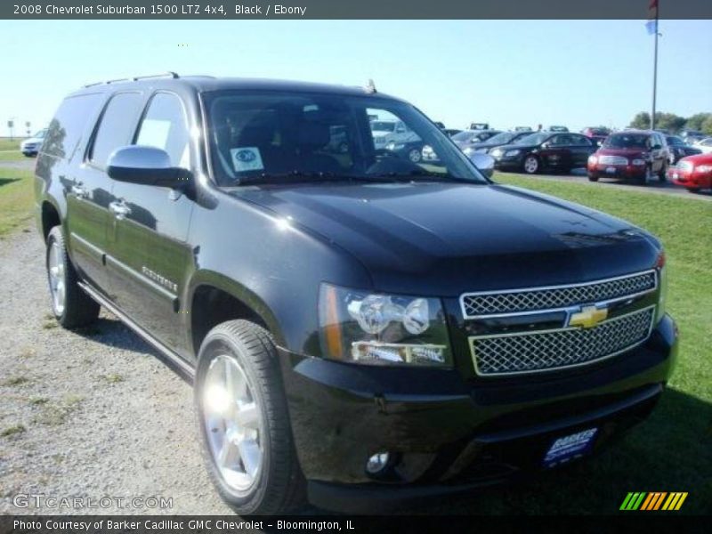 Black / Ebony 2008 Chevrolet Suburban 1500 LTZ 4x4