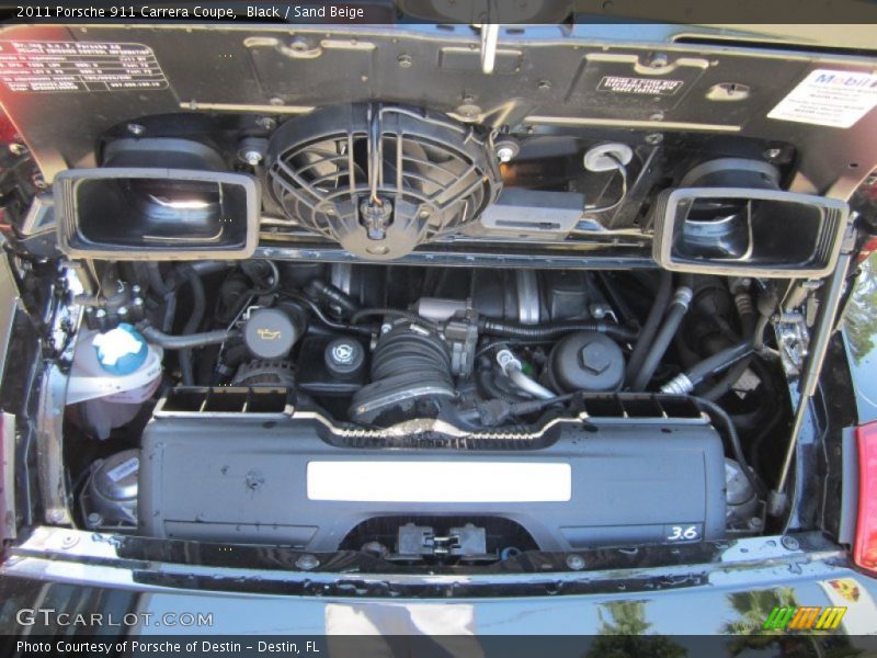  2011 911 Carrera Coupe Engine - 3.6 Liter DFI DOHC 24-Valve VarioCam Flat 6 Cylinder