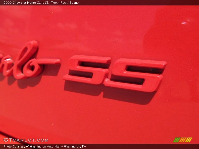 Torch Red / Ebony 2000 Chevrolet Monte Carlo SS