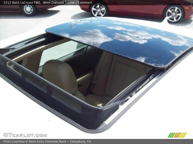White Diamond Tricoat / Cashmere 2012 Buick LaCrosse FWD