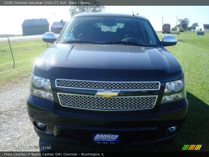 Black / Ebony 2008 Chevrolet Suburban 1500 LTZ 4x4