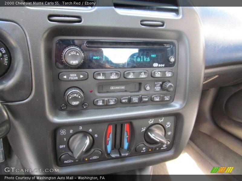 Torch Red / Ebony 2000 Chevrolet Monte Carlo SS