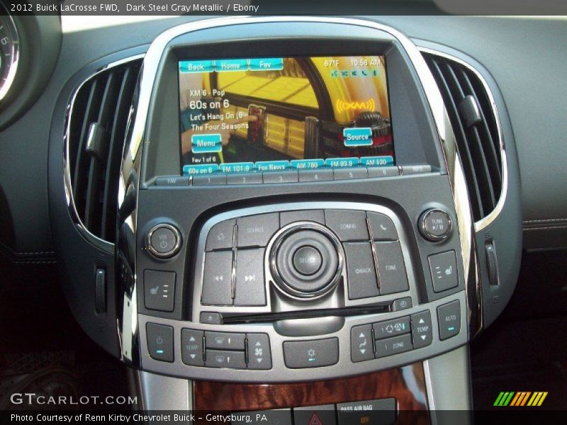 Controls of 2012 LaCrosse FWD
