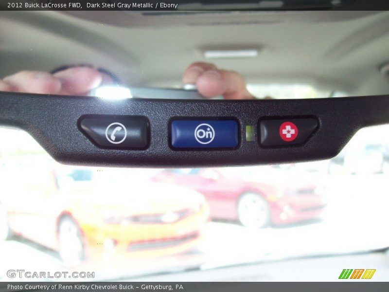 Dark Steel Gray Metallic / Ebony 2012 Buick LaCrosse FWD