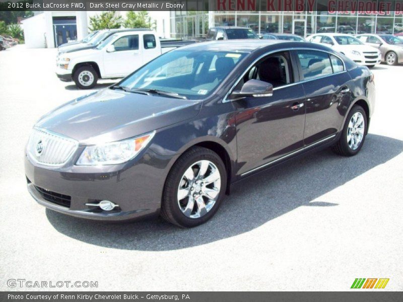 Dark Steel Gray Metallic / Ebony 2012 Buick LaCrosse FWD