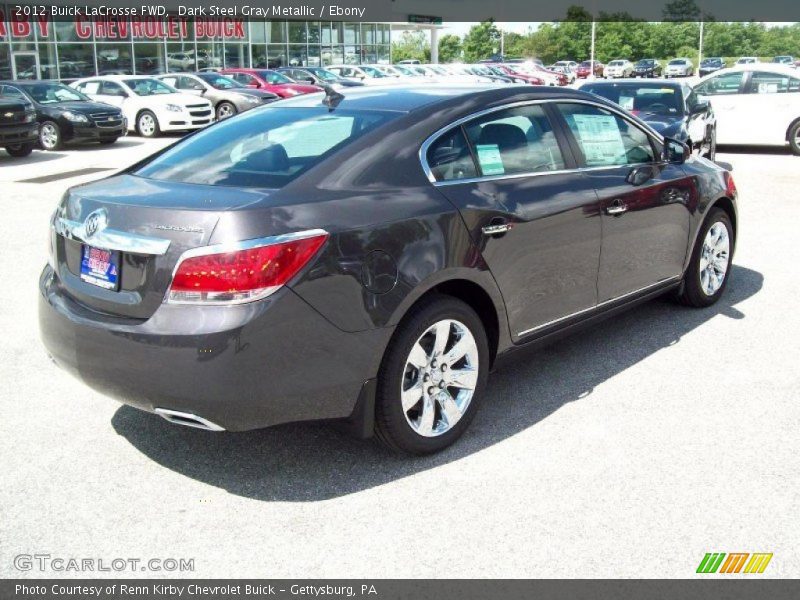 Dark Steel Gray Metallic / Ebony 2012 Buick LaCrosse FWD