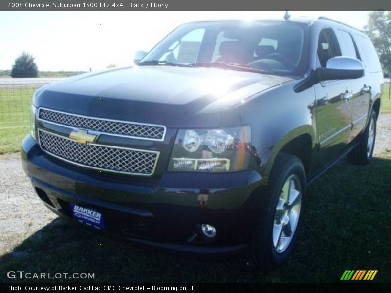 Black / Ebony 2008 Chevrolet Suburban 1500 LTZ 4x4