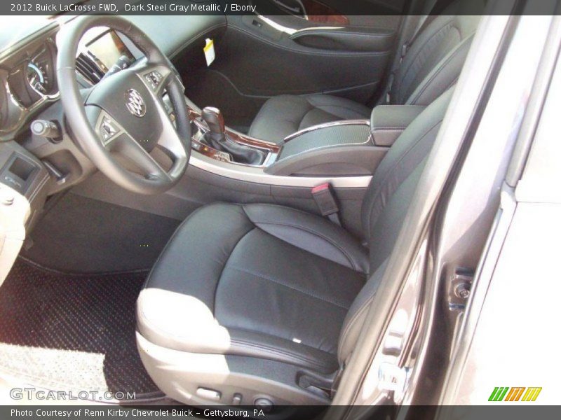 Dark Steel Gray Metallic / Ebony 2012 Buick LaCrosse FWD