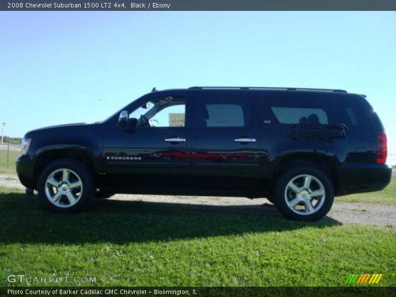 Black / Ebony 2008 Chevrolet Suburban 1500 LTZ 4x4