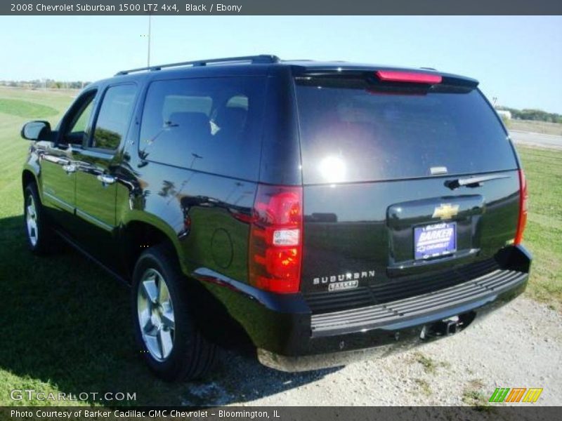Black / Ebony 2008 Chevrolet Suburban 1500 LTZ 4x4