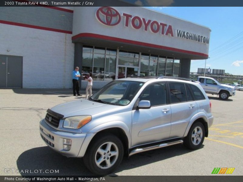 Titanium Metallic / Gray 2003 Toyota RAV4 4WD