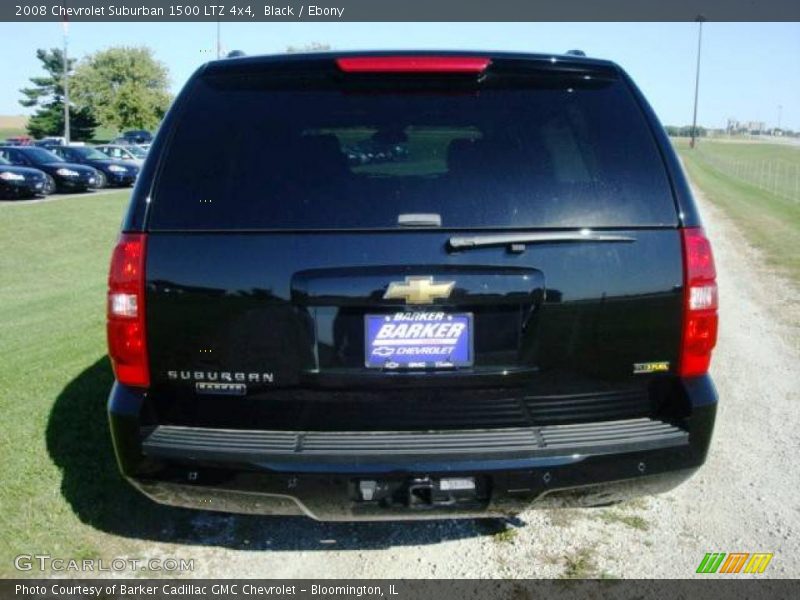 Black / Ebony 2008 Chevrolet Suburban 1500 LTZ 4x4