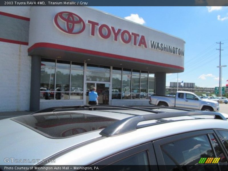 Titanium Metallic / Gray 2003 Toyota RAV4 4WD