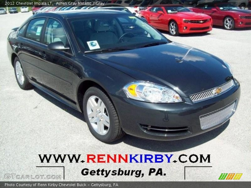 Ashen Gray Metallic / Gray 2012 Chevrolet Impala LT
