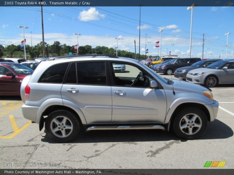 Titanium Metallic / Gray 2003 Toyota RAV4 4WD