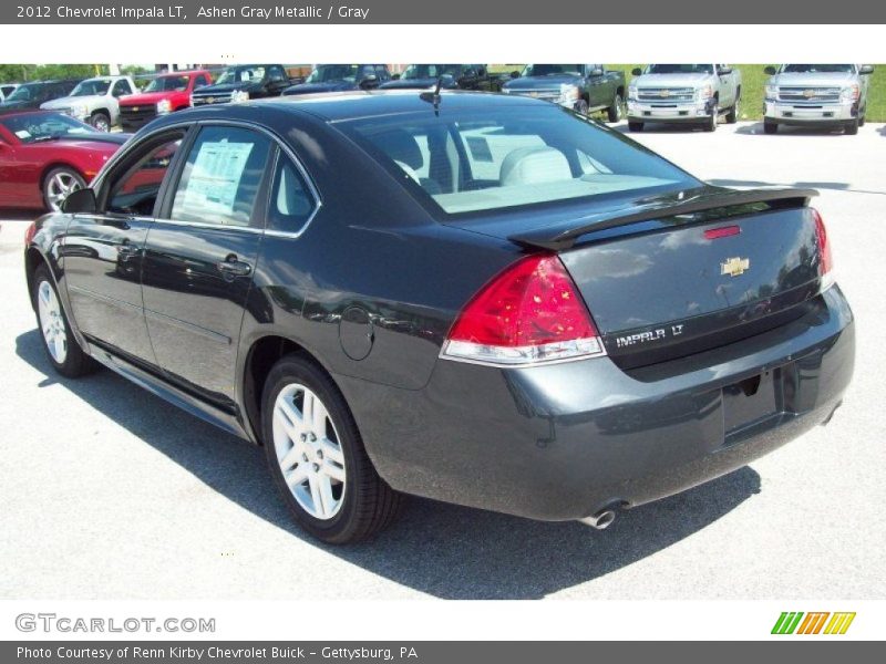 Ashen Gray Metallic / Gray 2012 Chevrolet Impala LT