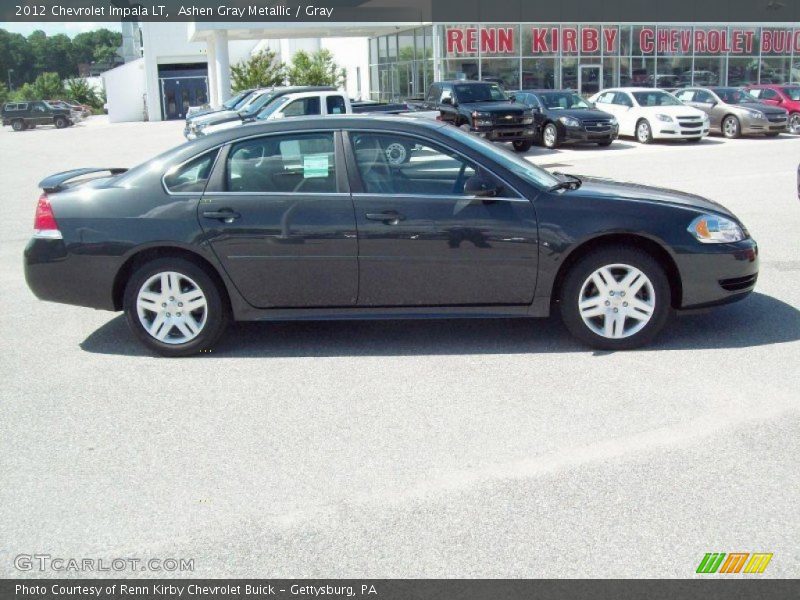 Ashen Gray Metallic / Gray 2012 Chevrolet Impala LT