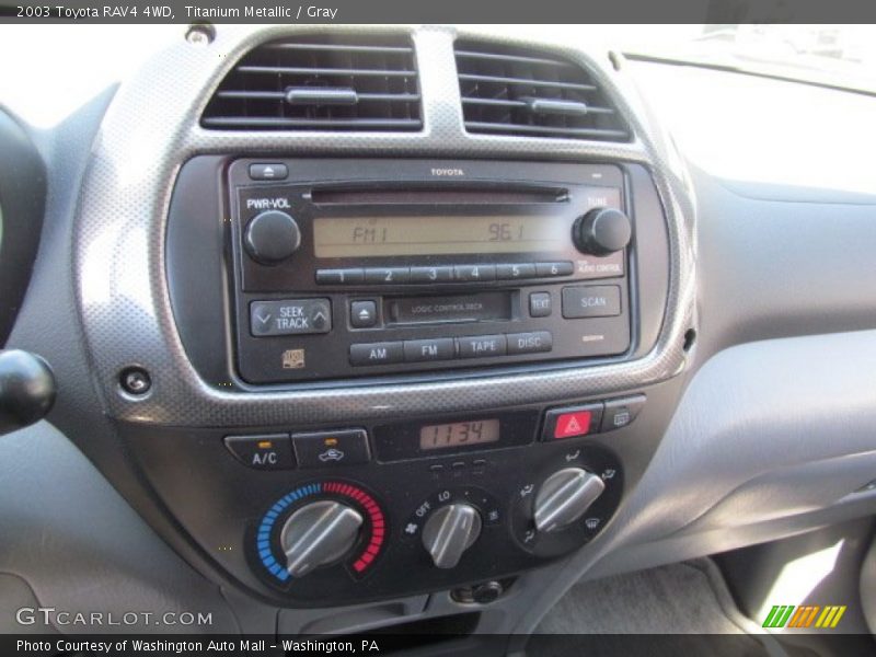 Titanium Metallic / Gray 2003 Toyota RAV4 4WD