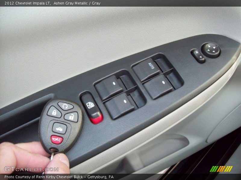 Ashen Gray Metallic / Gray 2012 Chevrolet Impala LT