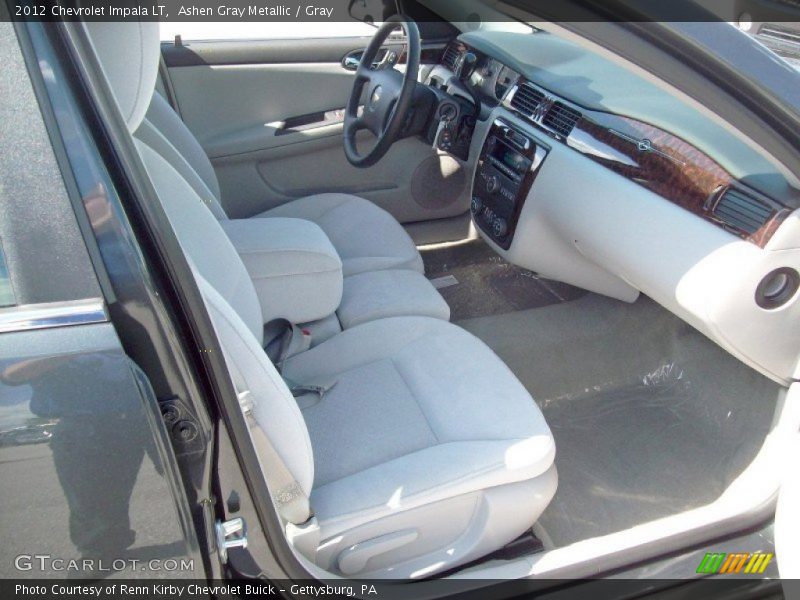 Ashen Gray Metallic / Gray 2012 Chevrolet Impala LT