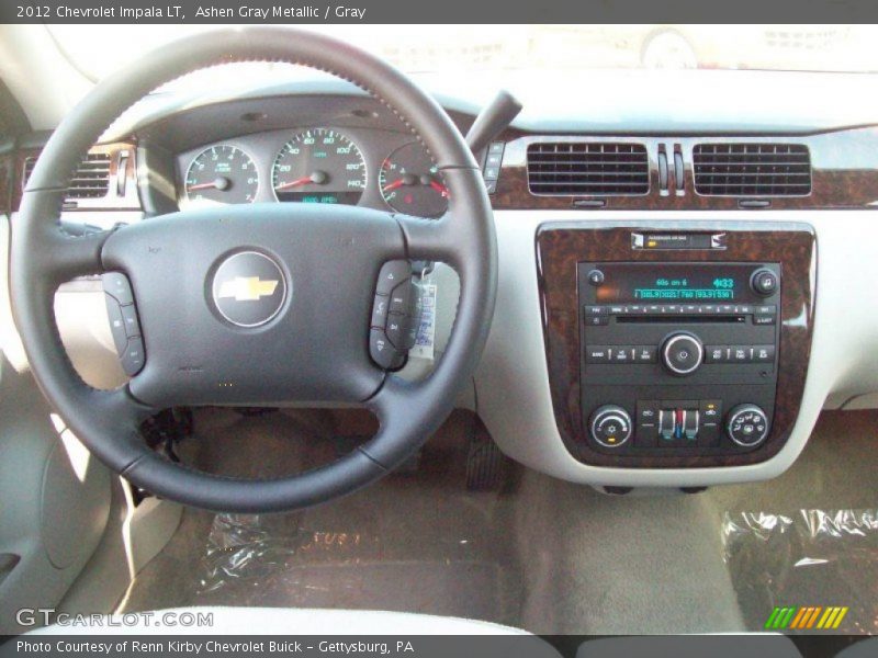 Ashen Gray Metallic / Gray 2012 Chevrolet Impala LT