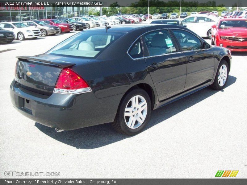 Ashen Gray Metallic / Gray 2012 Chevrolet Impala LT