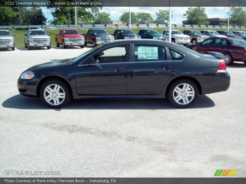 Ashen Gray Metallic / Gray 2012 Chevrolet Impala LT