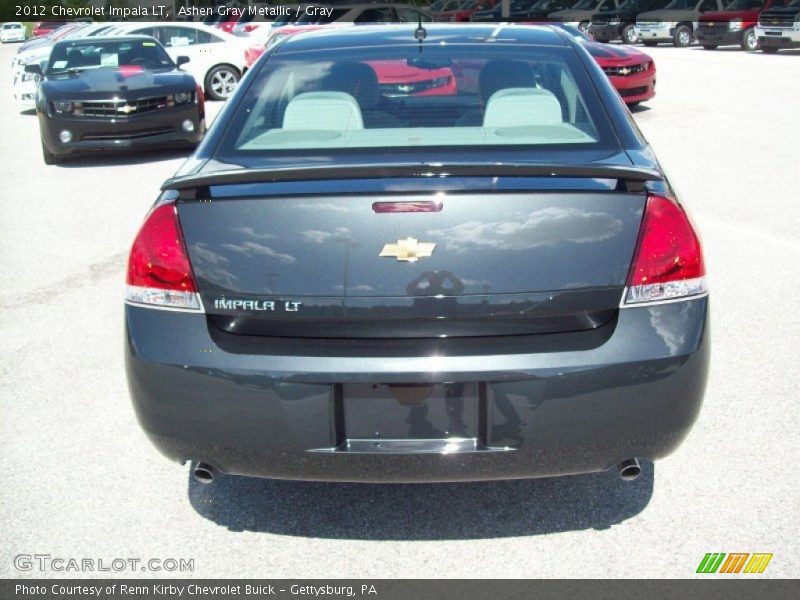 Ashen Gray Metallic / Gray 2012 Chevrolet Impala LT