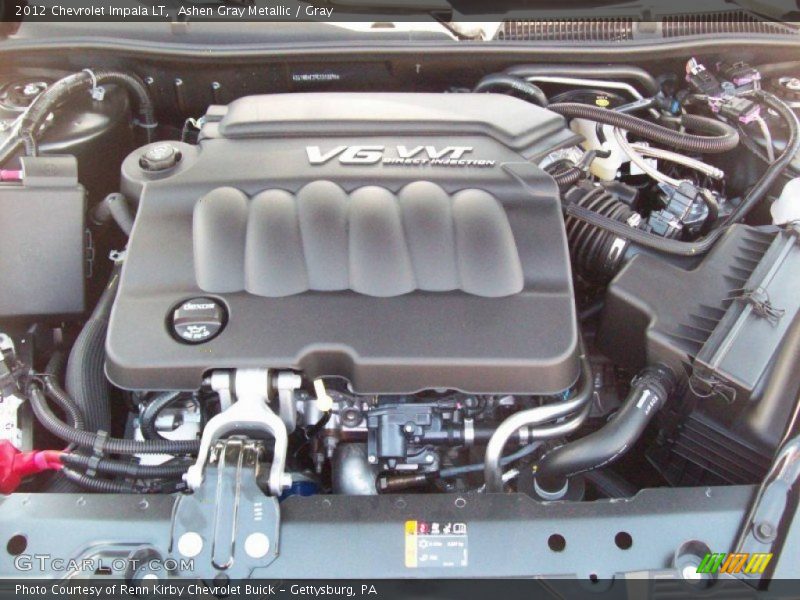 Ashen Gray Metallic / Gray 2012 Chevrolet Impala LT