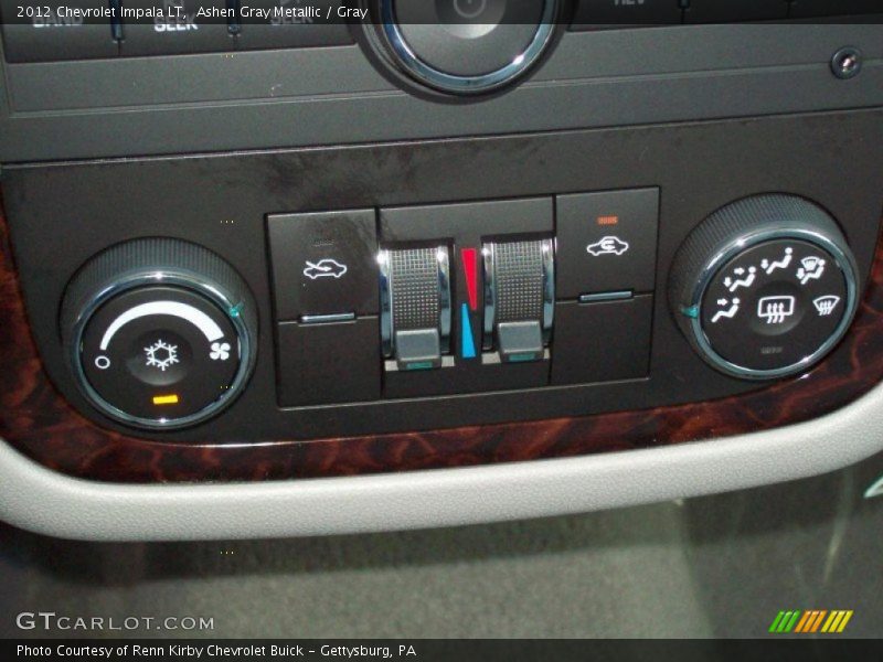 Ashen Gray Metallic / Gray 2012 Chevrolet Impala LT