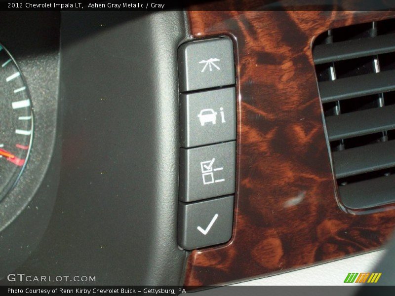 Ashen Gray Metallic / Gray 2012 Chevrolet Impala LT
