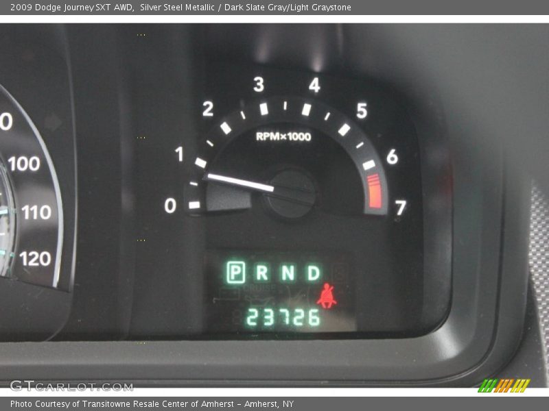 Silver Steel Metallic / Dark Slate Gray/Light Graystone 2009 Dodge Journey SXT AWD